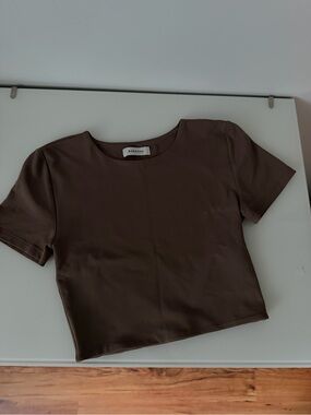Babaton Crop contour tshirt